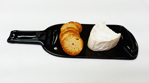 bouteille de vin fondu